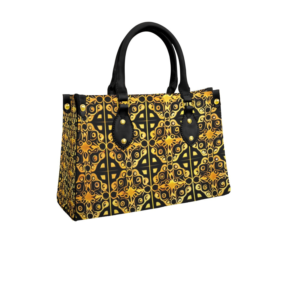 kokorepublic Women's Tote Bag With Black Handle