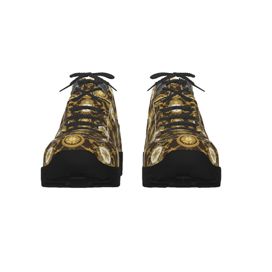 All-Over Print Men's Hiking Shoes