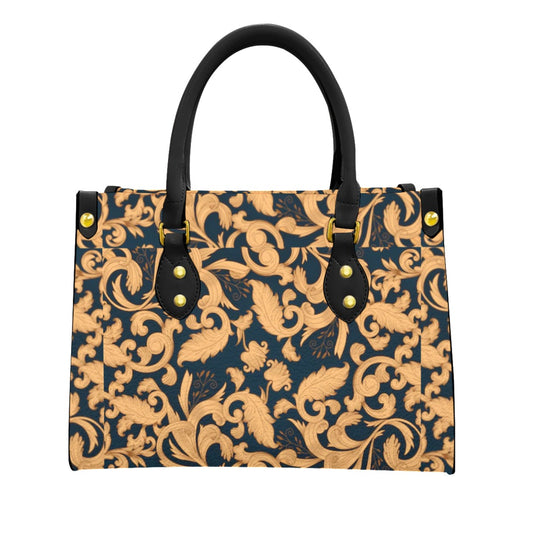 Women's Tote Bag With Black Handle