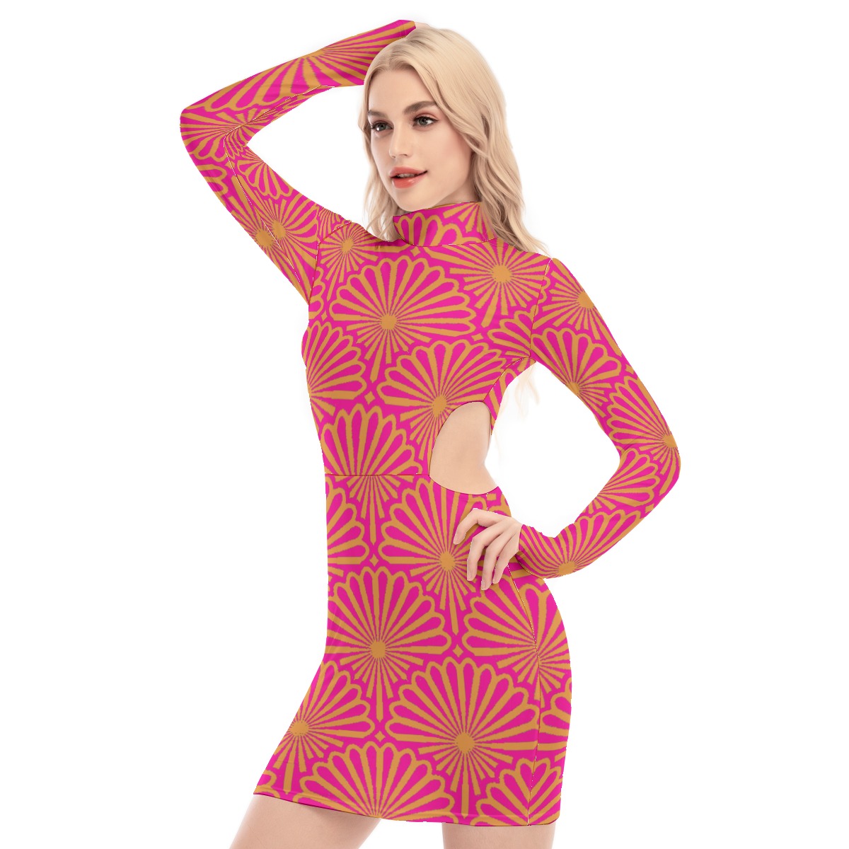 kokorepublic  Women's Waist Hollow Hip Dress