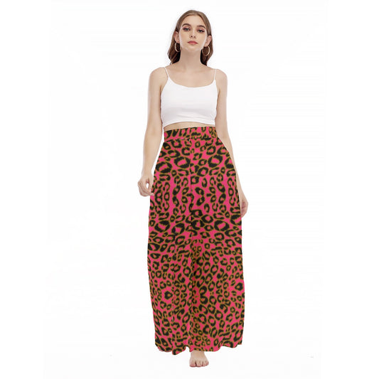 kokorepublic Print Women's High Waist Wide Leg Trousers