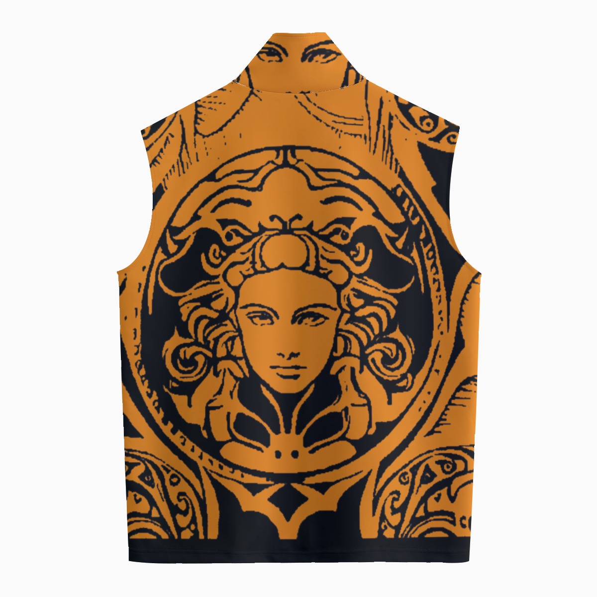 kokorepublic Men's Stand-up Collar Vest
