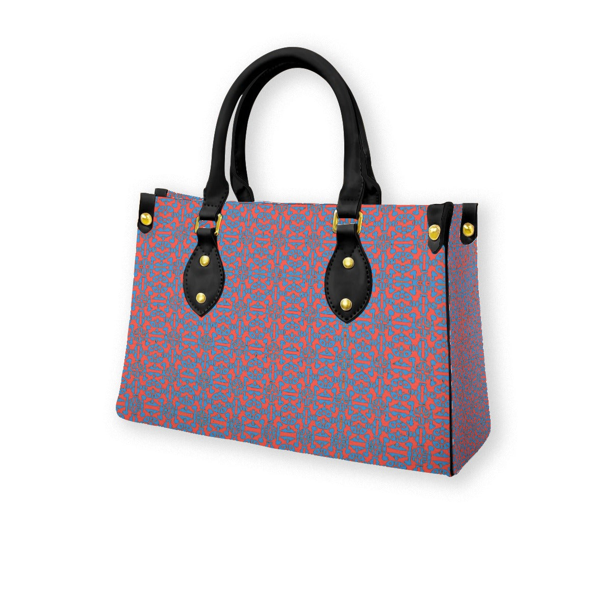 kokorepublic Women's Tote Bag With Black Handle