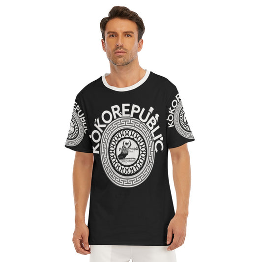 All-Over Print Men's O-Neck T-Shirt | 190GSM Cotton