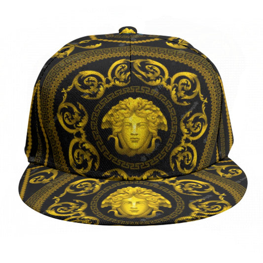 Baseball Cap With Flat Brim
