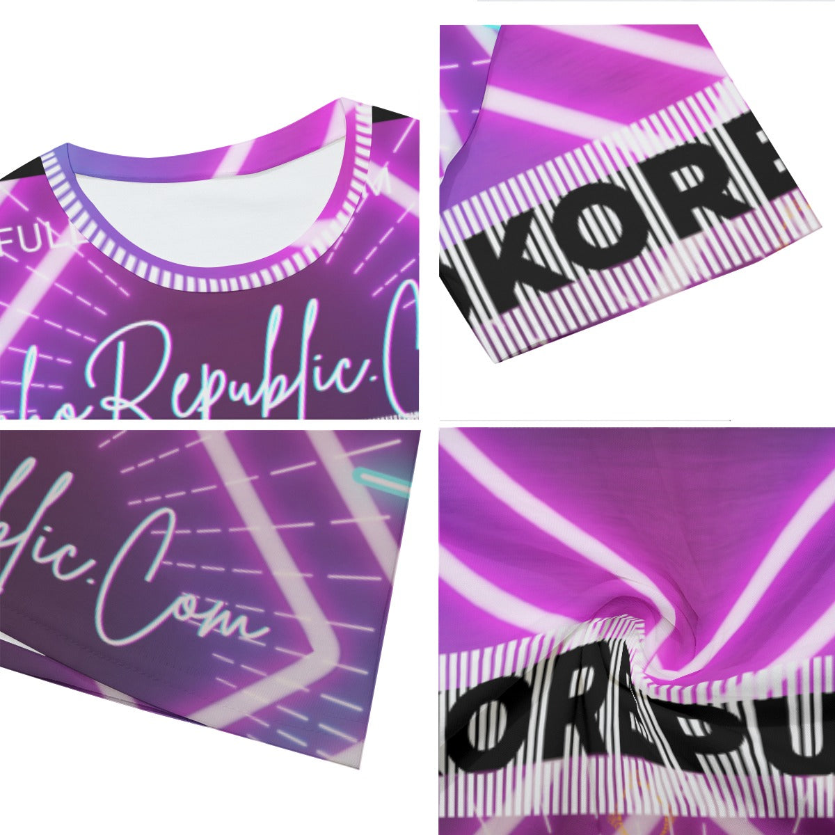 All-Over Print Men's O-Neck T-Shirt | 190GSM Cotton