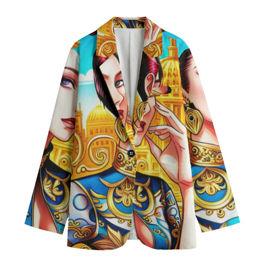 Kokorepublic Women's Leisure Blazer | 245GSM Cotton