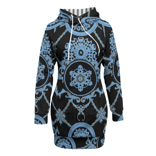 All-Over Print Women's Pullover Hoodie With Raglan Sleeve