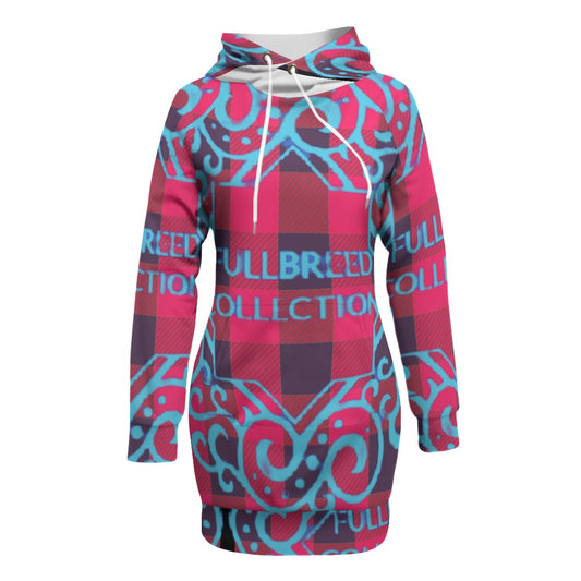 All-Over Print Women's Pullover Hoodie With Raglan Sleeve