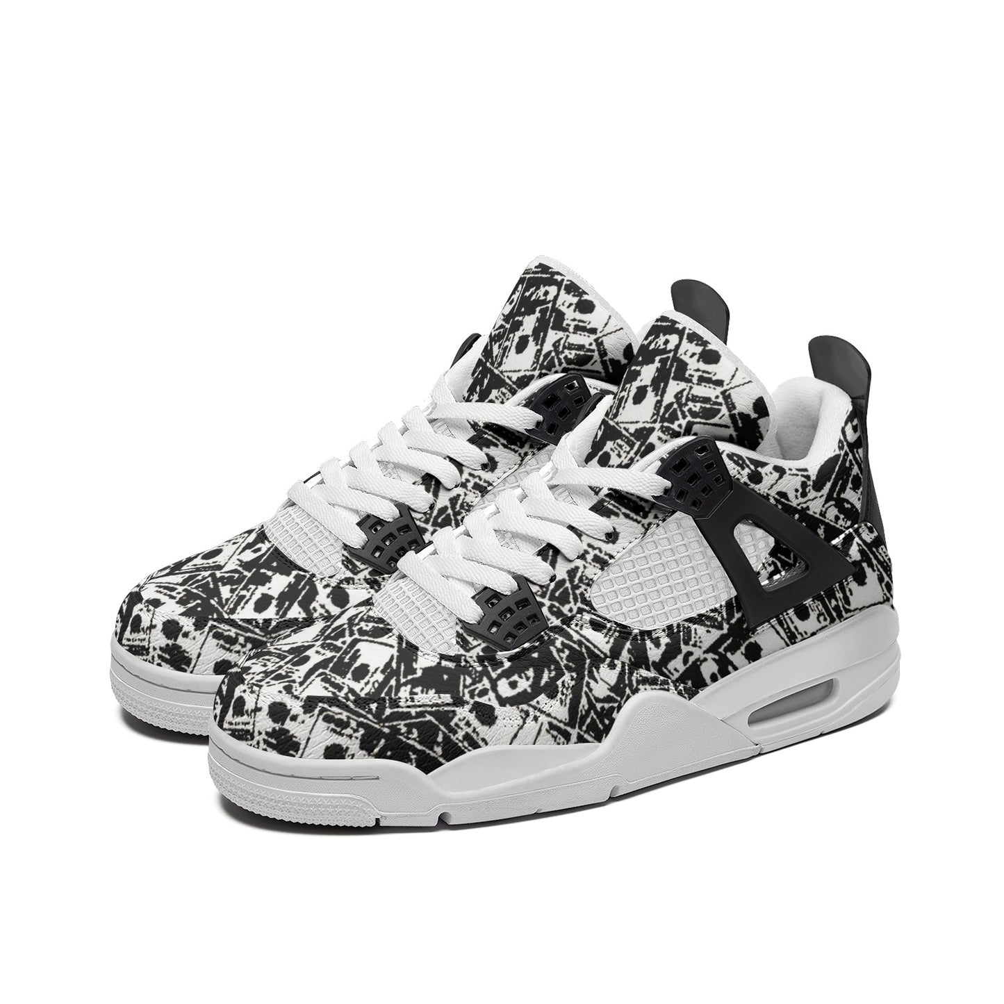 Kokorepublic Unisex Non Slip Lace Up Breathable Fashion Sneakers