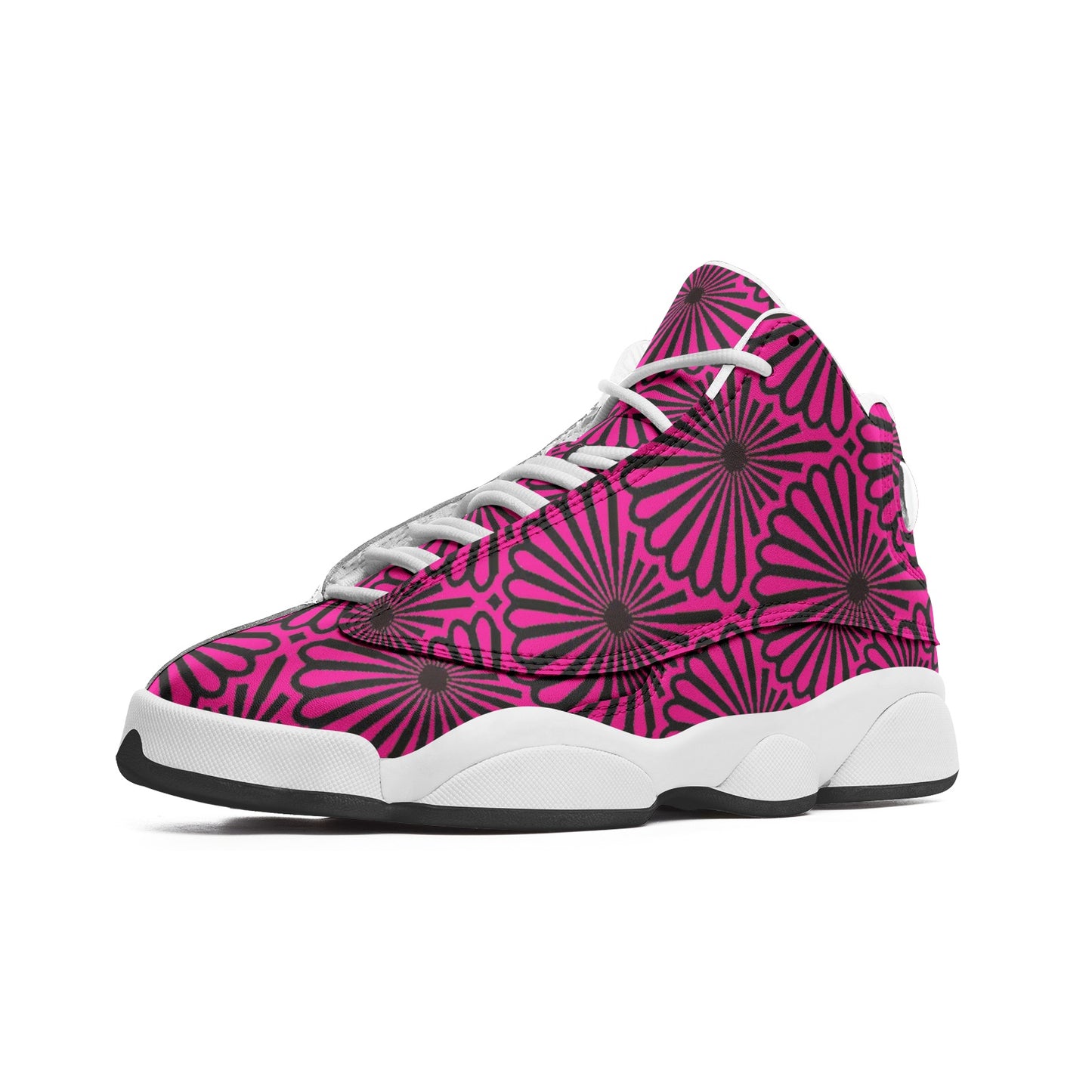 kokorepublic Unisex High Top Leather Sneakers