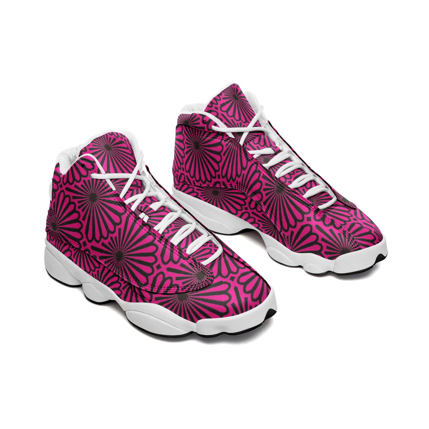 kokorepublic Unisex High Top Leather Sneakers
