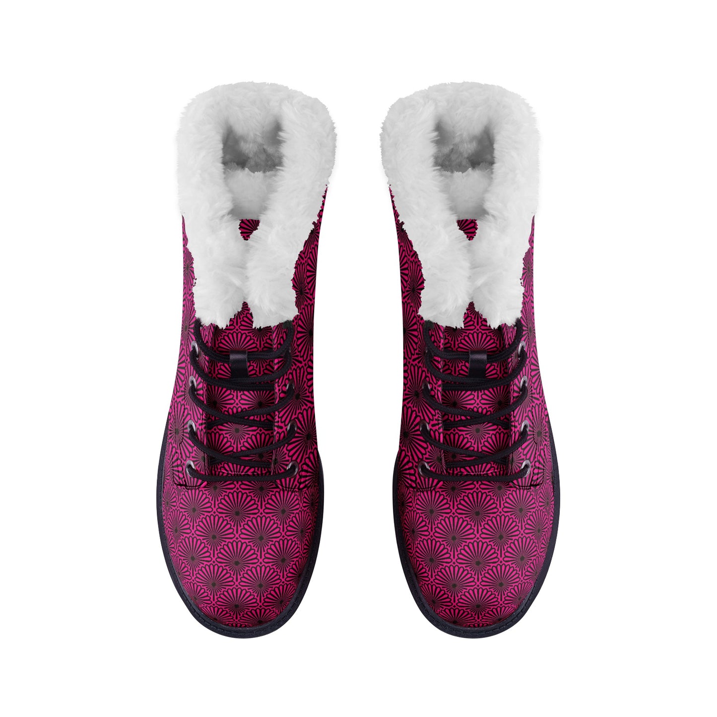 Unisex Lace Up Winter Boots Fashion Comfort Chukka Boots