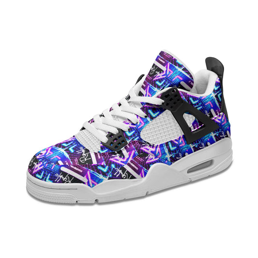 KokorepubUnisex Non Slip Lace Up Breathable Fashion Sneakers