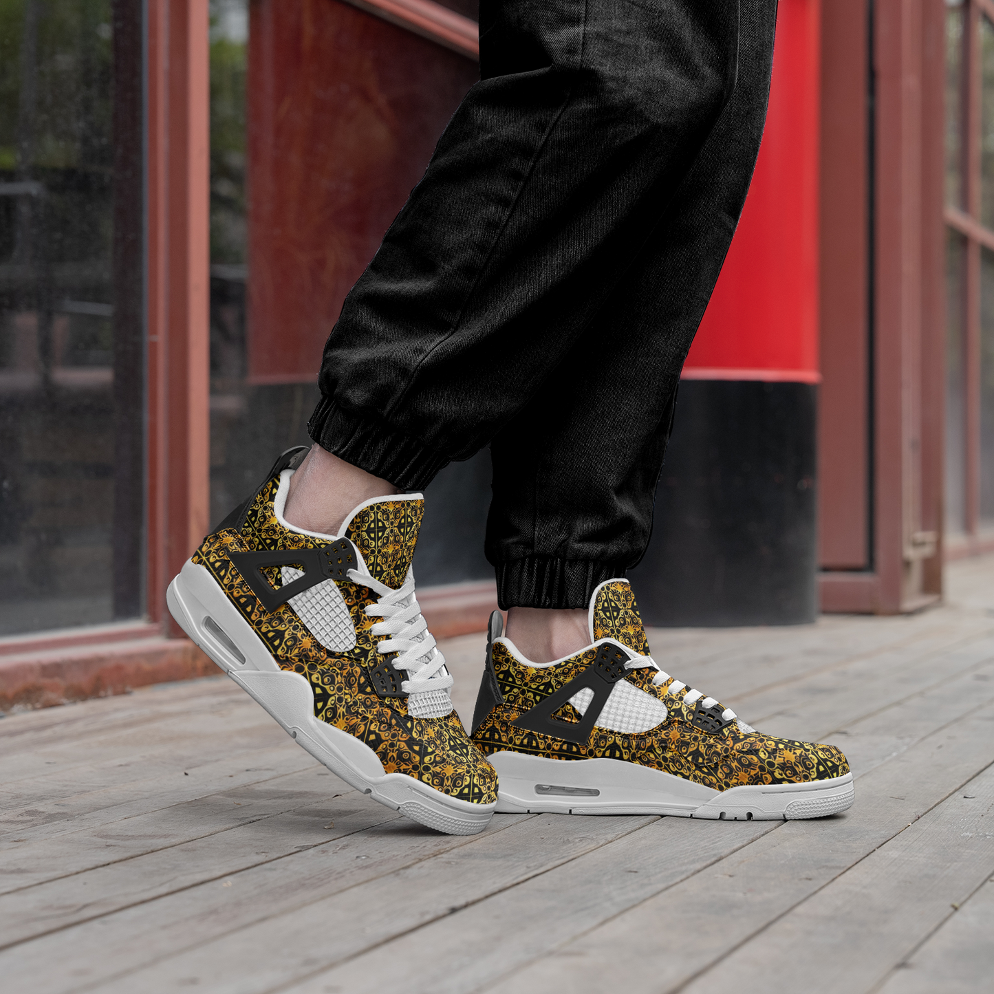 kokorepublic Unisex Non Slip Lace Up Breathable Fashion Sneakers