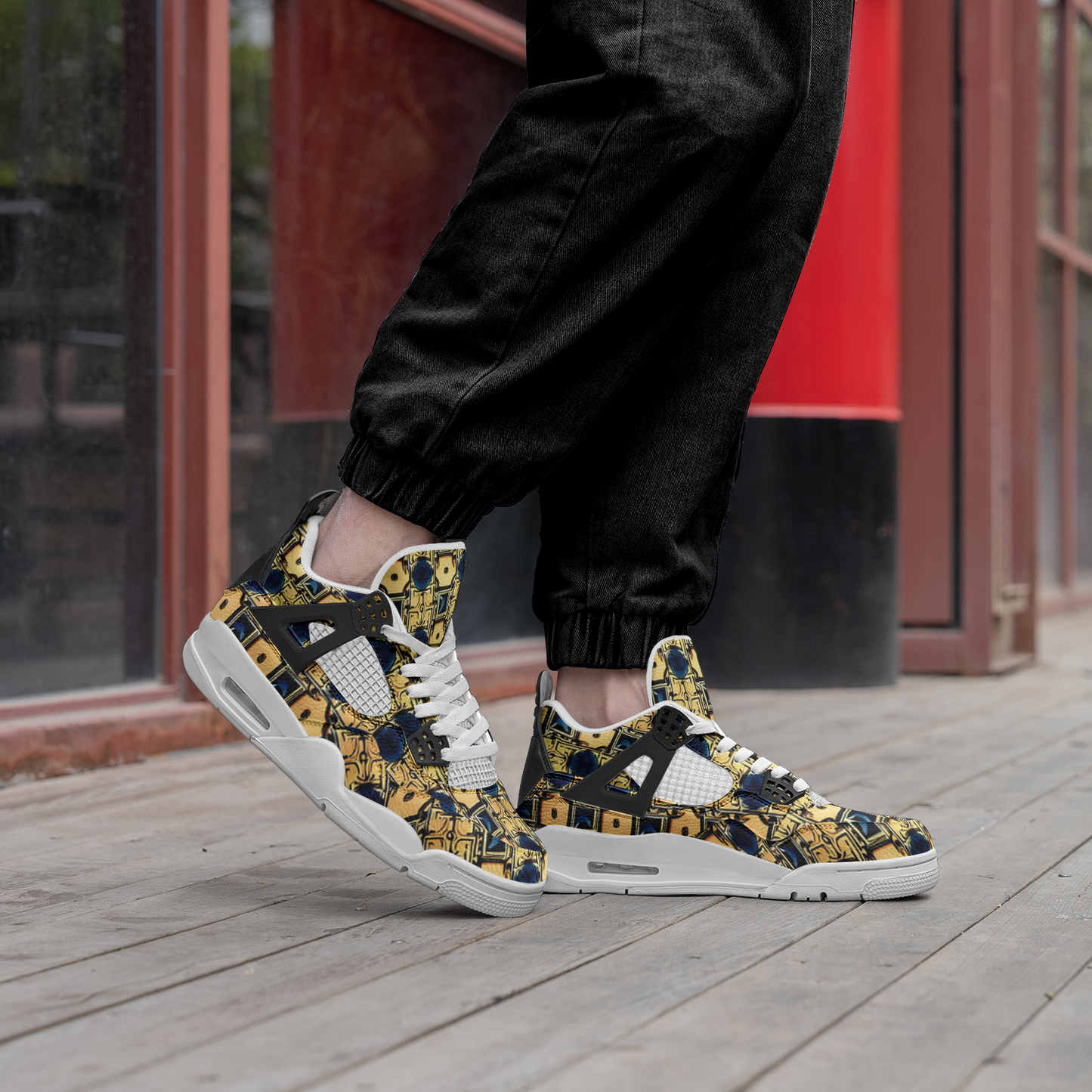 Fullbreed Clothing Unisex Non Slip Lace Up Breathable Fashion Sneakers