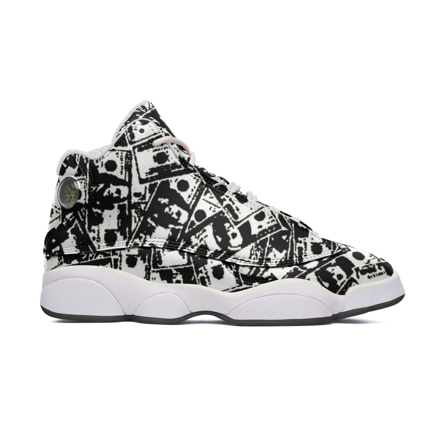Unisex High Top Leather Sneakers