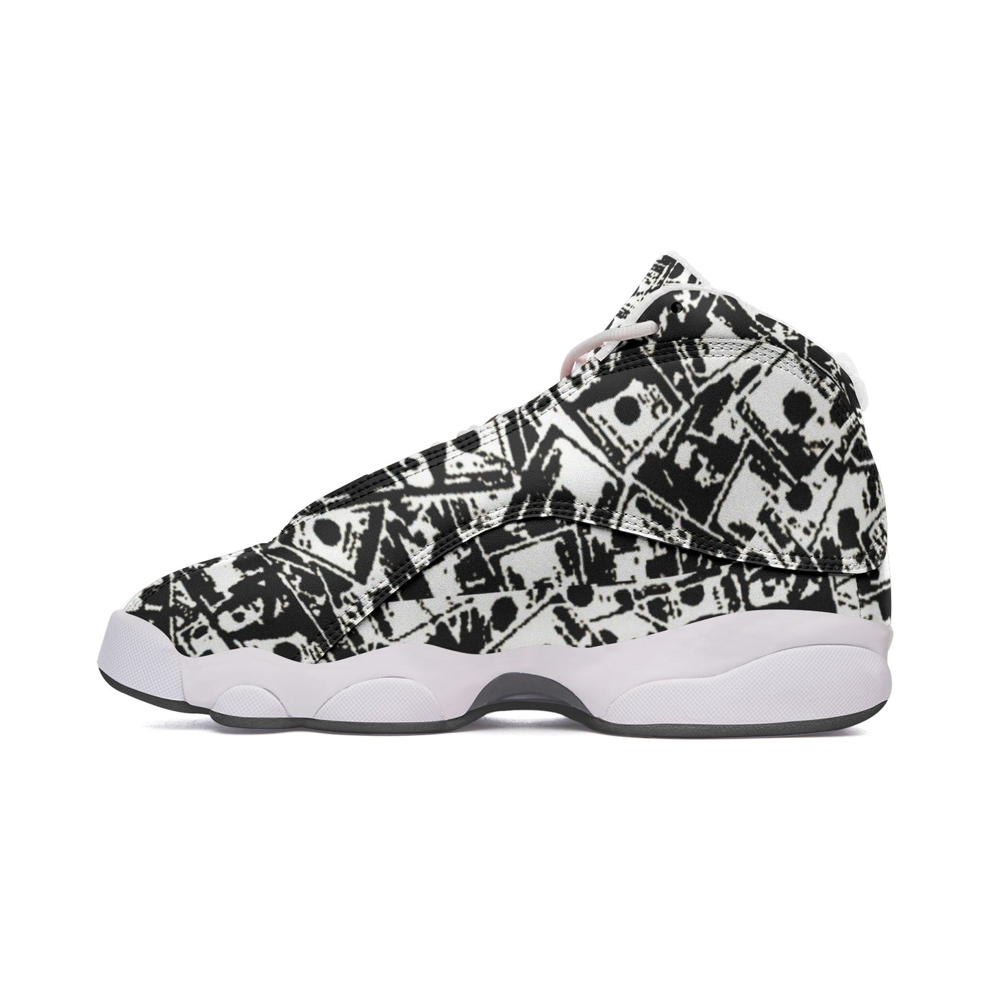 Unisex High Top Leather Sneakers