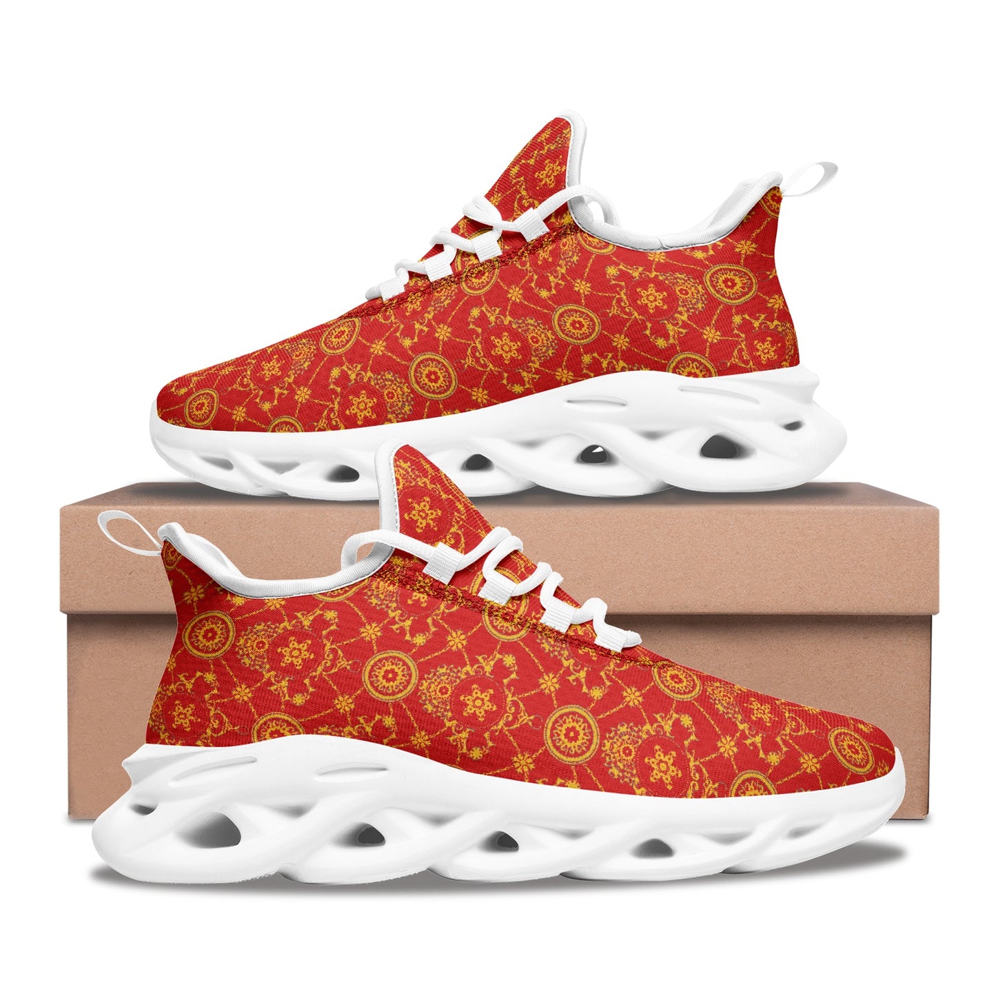 Unisex Bounce Mesh Knit Sneakers