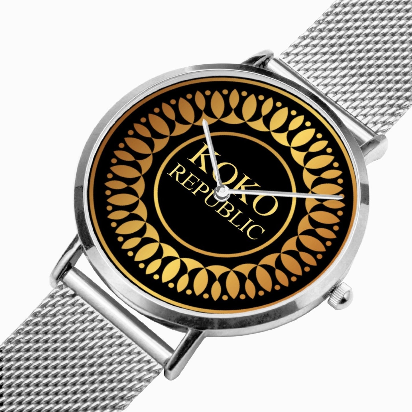 KokoRepublic 169. Fashion Ultra-thin Stainless Steel Quartz Watch