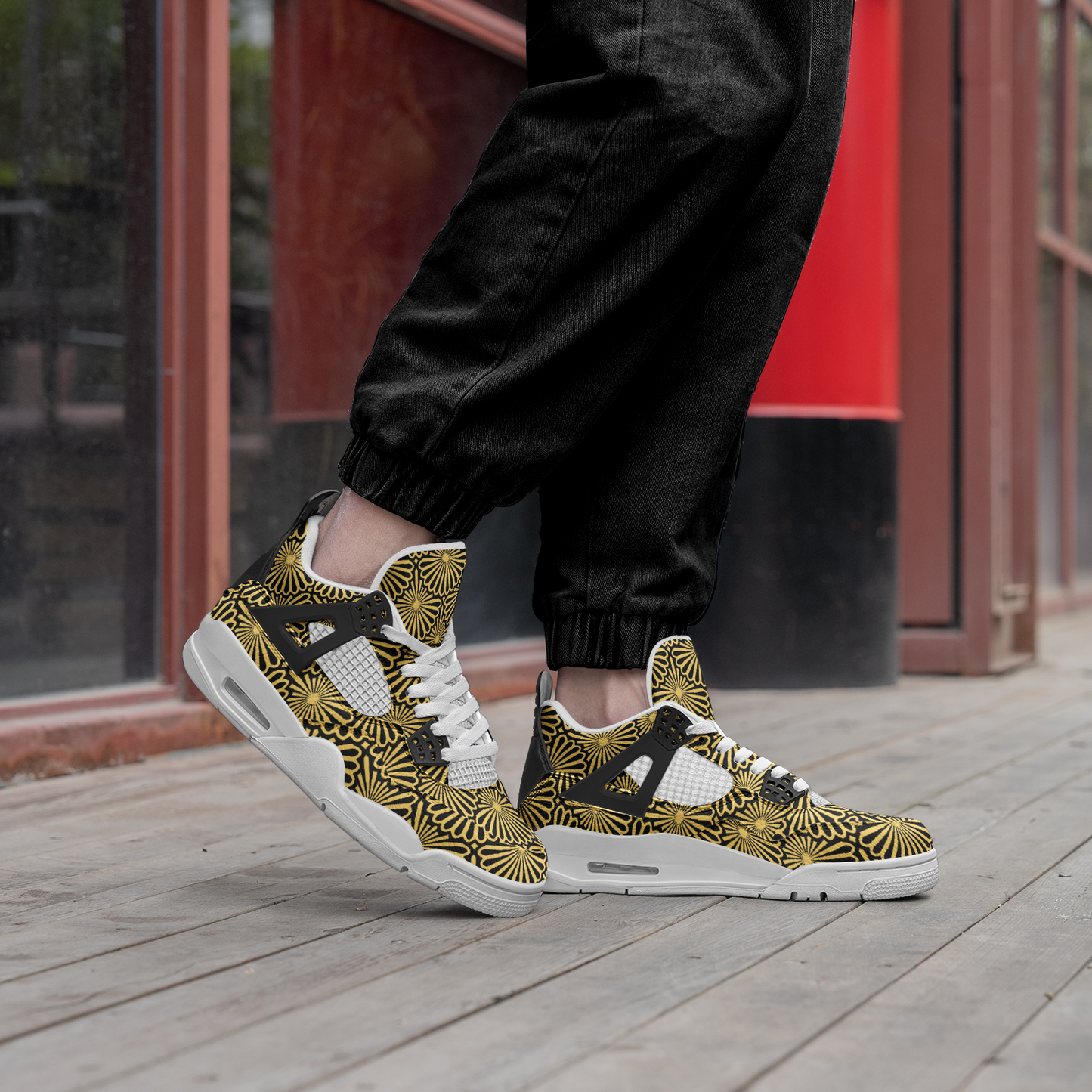 kokorepublic Unisex Non Slip Lace Up Breathable Fashion Sneakers