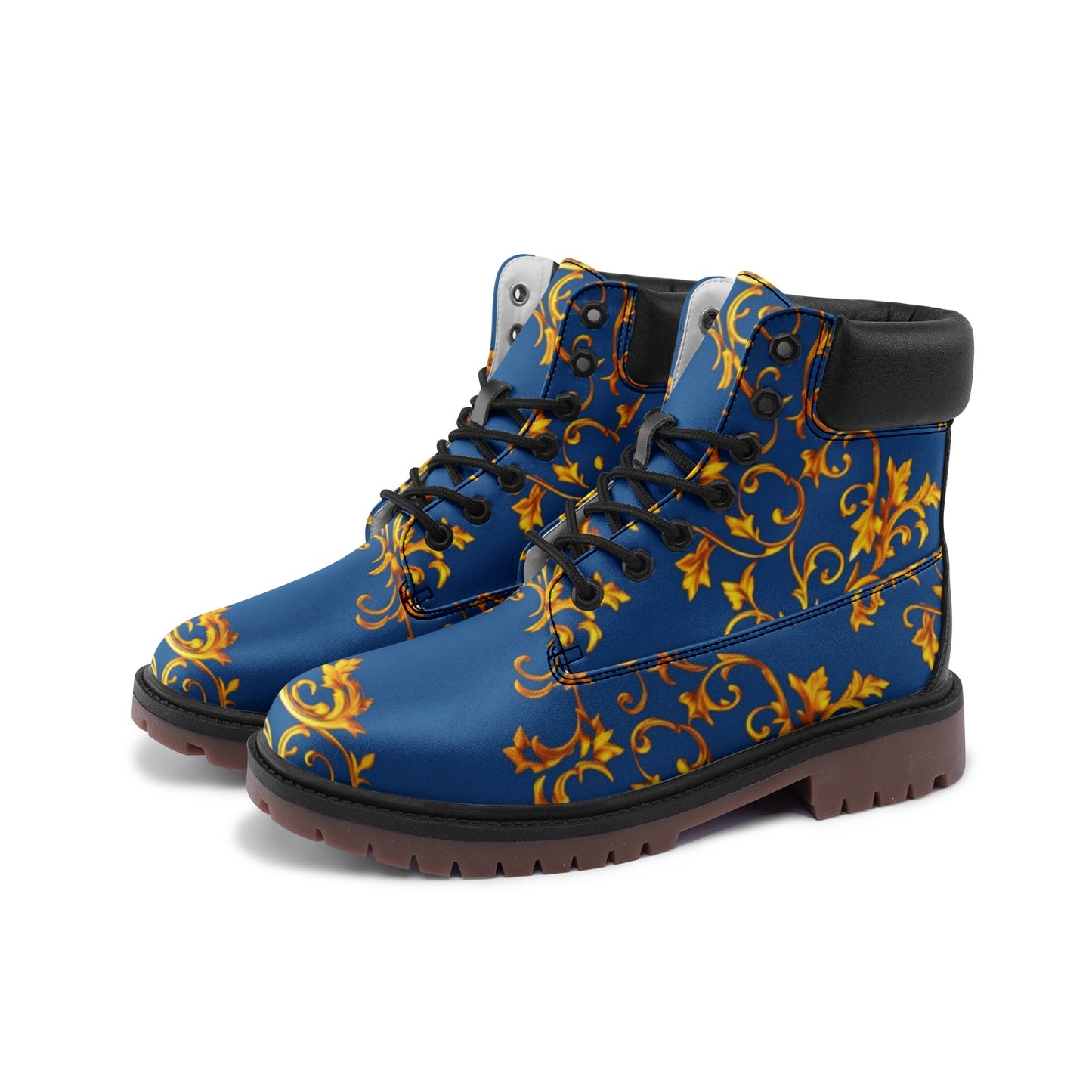 Premium Lightweight Microfiber Leather Chukka Boots