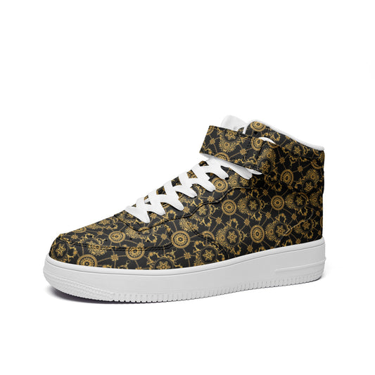 Kokorepublic high Top Leather Sneakers
