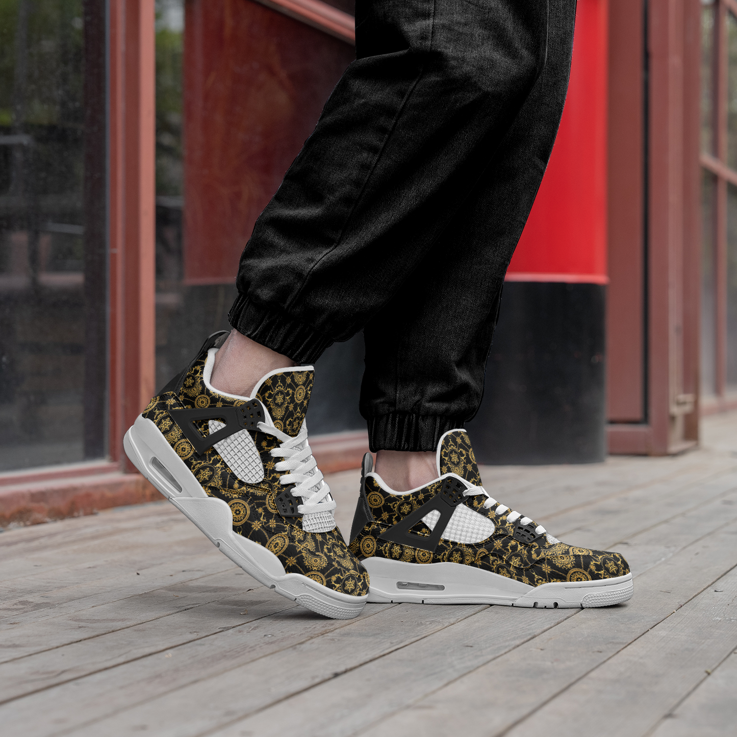 KokoRepublic Unisex Non Slip Lace Up Breathable Fashion Sneakers