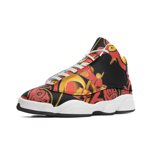 Kokorepublic   Unisex High Top Leather Sneakers
