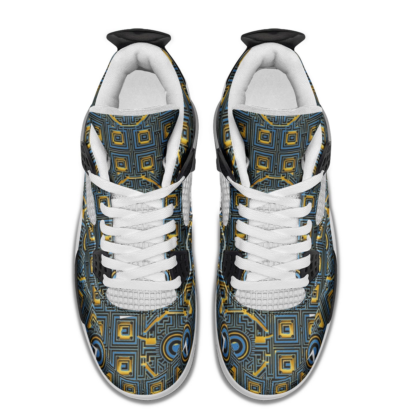 kokorepublic Unisex Non Slip Lace Up Breathable Fashion Sneakers