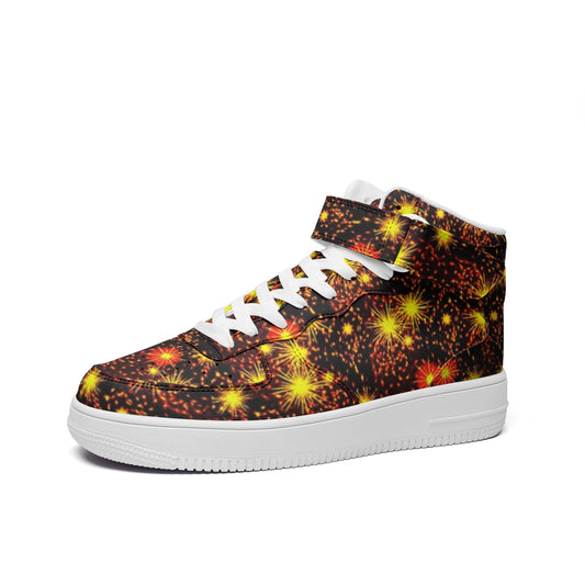 Unisex high Top Leather Sneakers