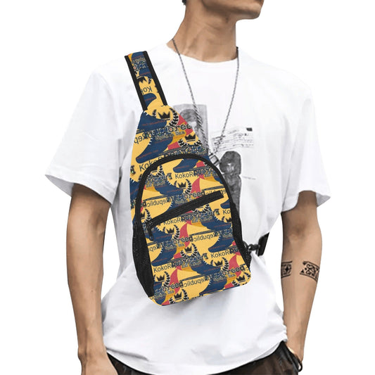 KokoRepublic All Over Print Chest Bag(Model1719)