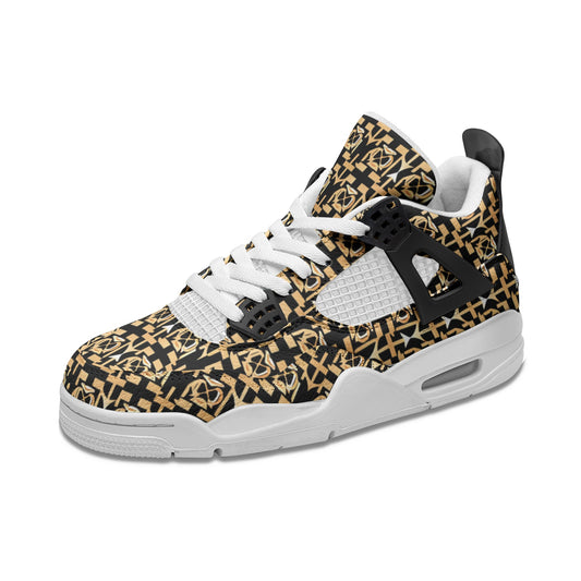 Unisex Non Slip Lace Up Breathable Fashion Sneakers