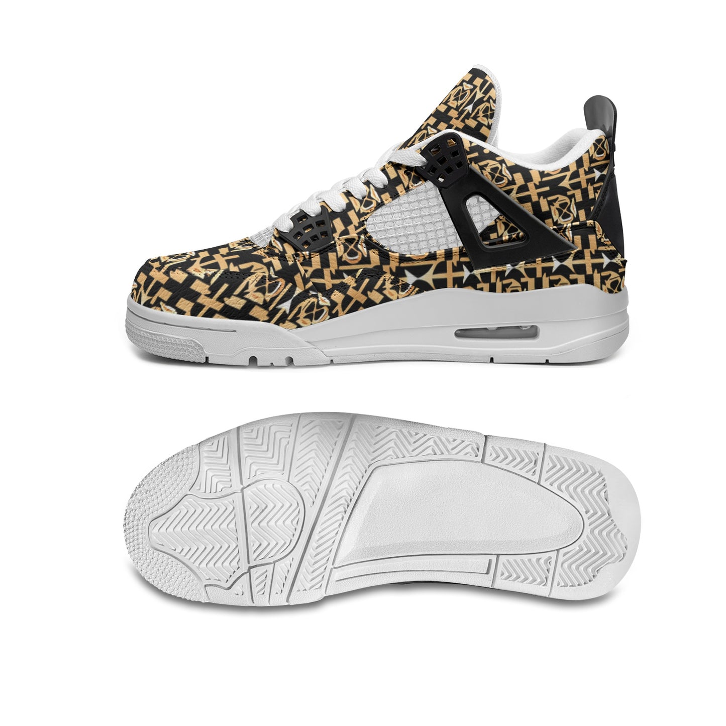 Unisex Non Slip Lace Up Breathable Fashion Sneakers