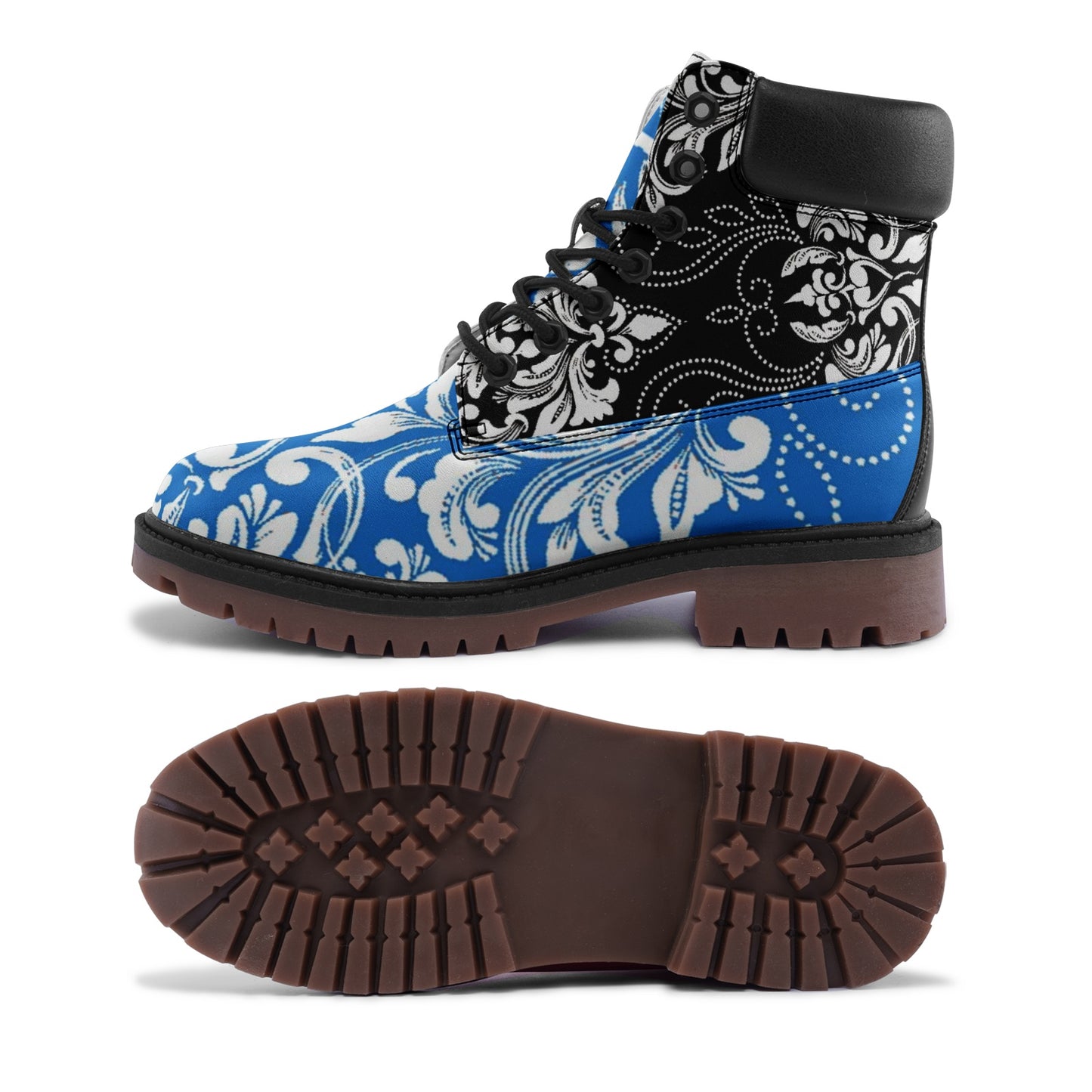 kokorepublic   Premium Lightweight Microfiber Leather Chukka Boots