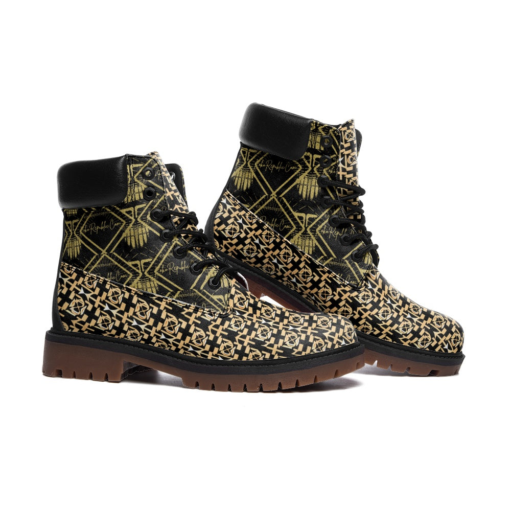 kokorepublic  Casual Leather Lightweight boots TB