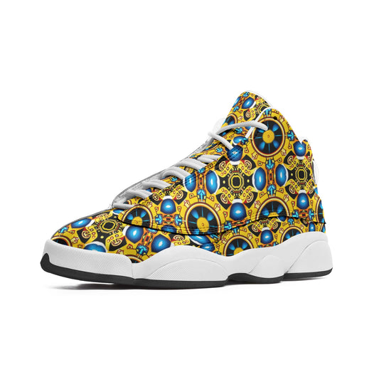 Kokorepublic Unisex High Top Leather Sneakers
