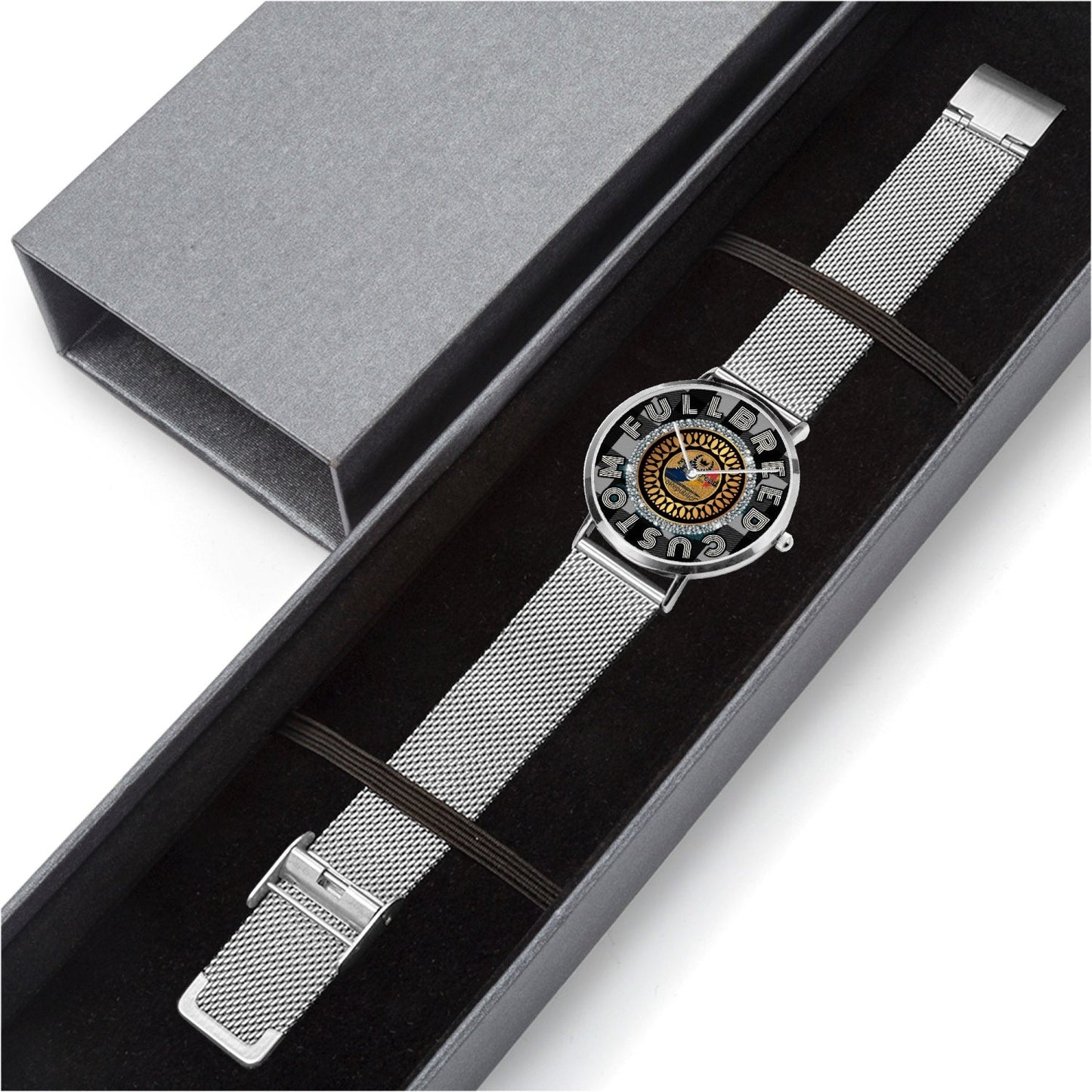 KokoRepublic . Fashion Ultra-thin Stainless Steel Quartz Watch