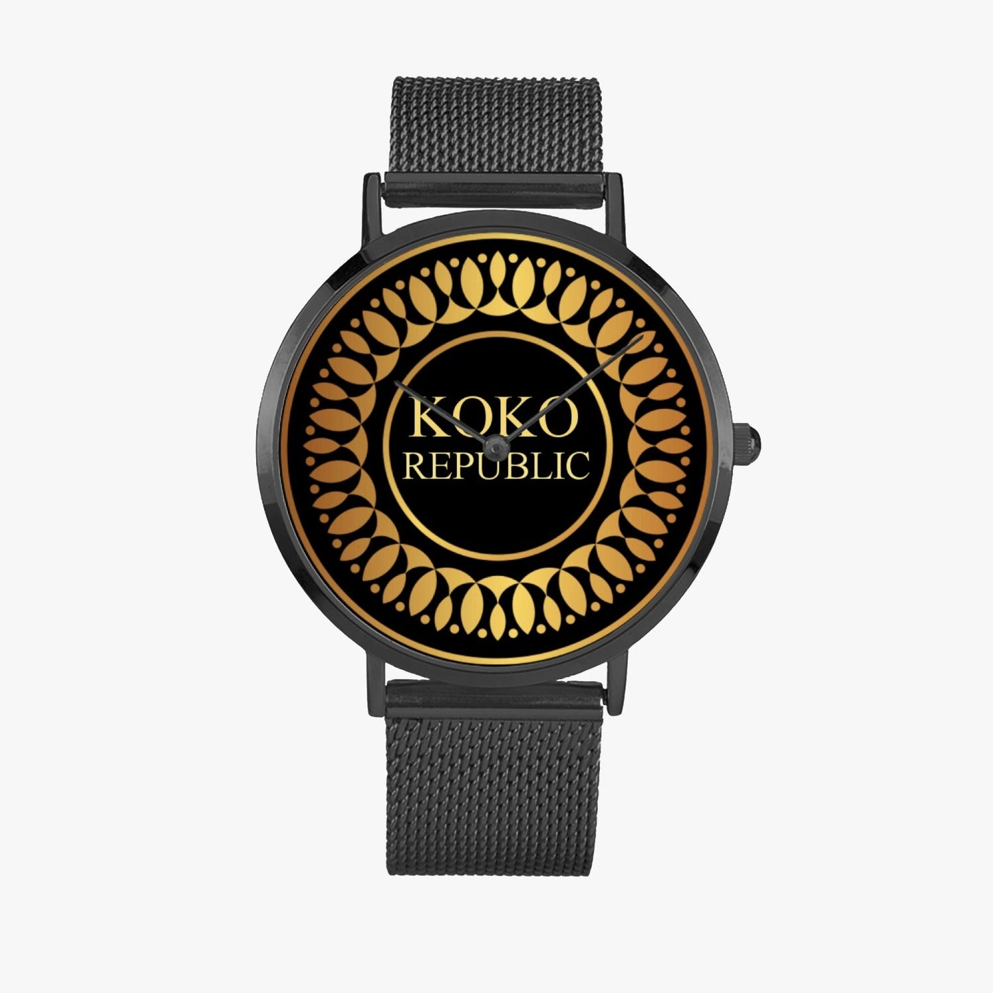 KokoRepublic 169. Fashion Ultra-thin Stainless Steel Quartz Watch
