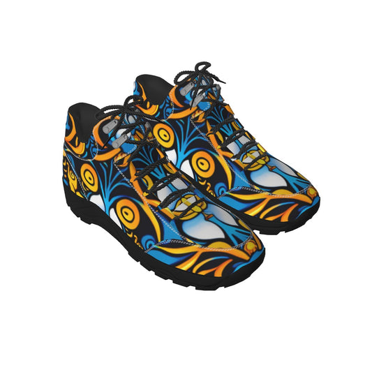 All-Over Print Men's Hiking Shoes