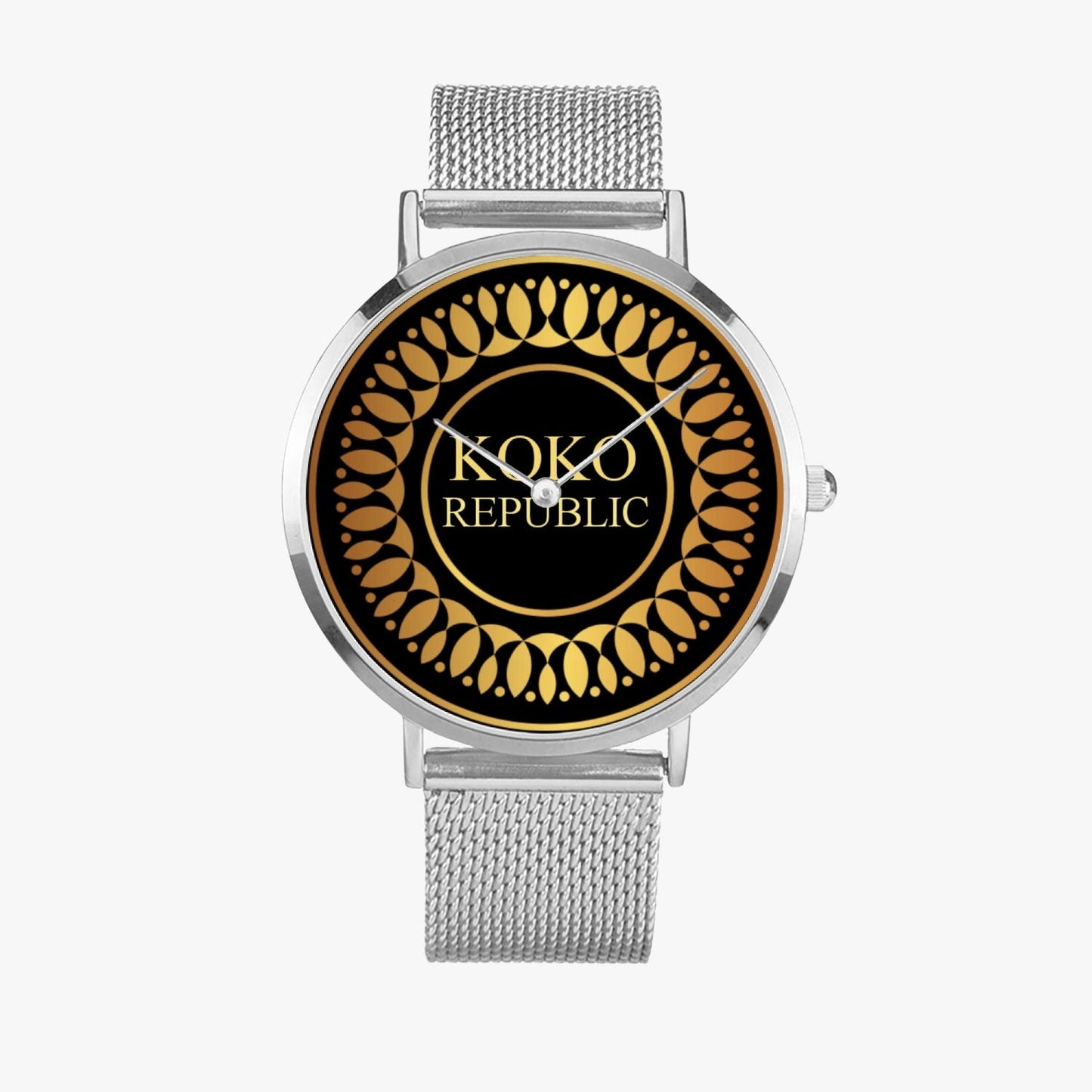 KokoRepublic 169. Fashion Ultra-thin Stainless Steel Quartz Watch