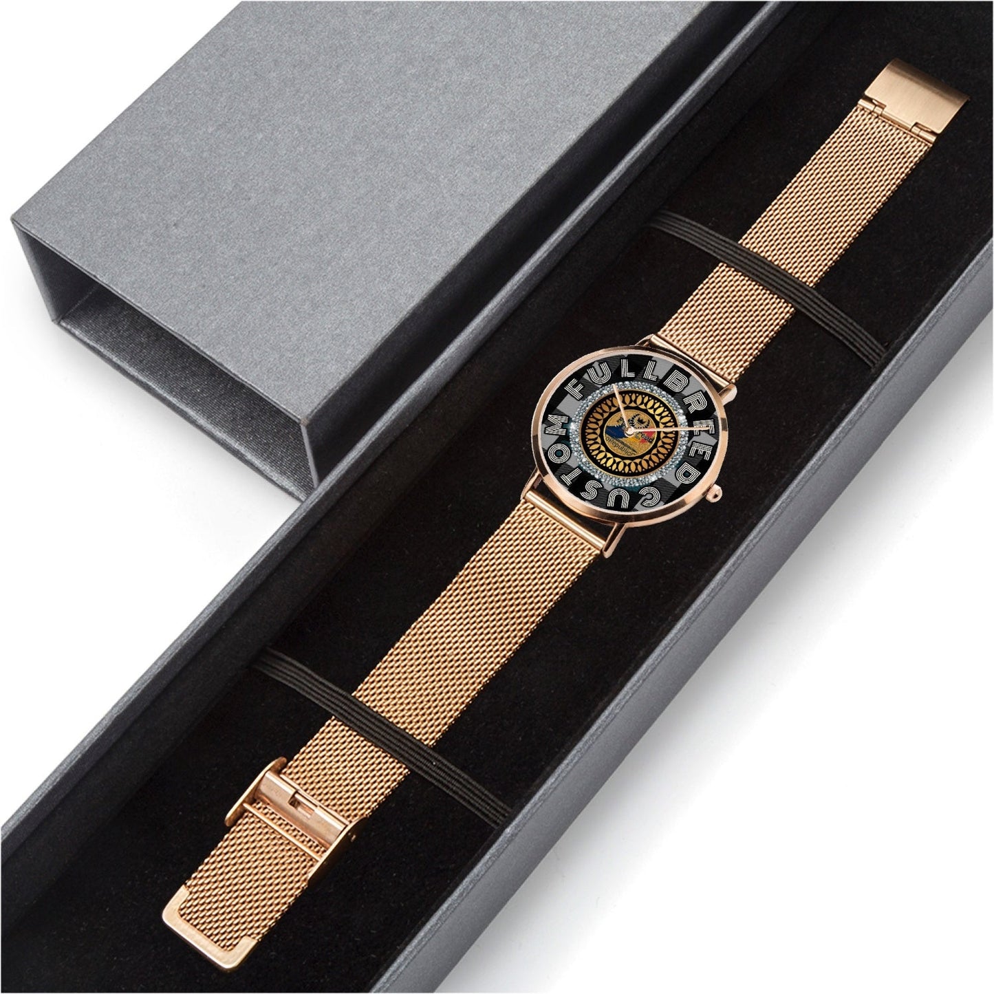 KokoRepublic . Fashion Ultra-thin Stainless Steel Quartz Watch