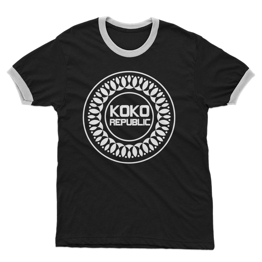 kokorepublic Adult Ringer T-Shirt