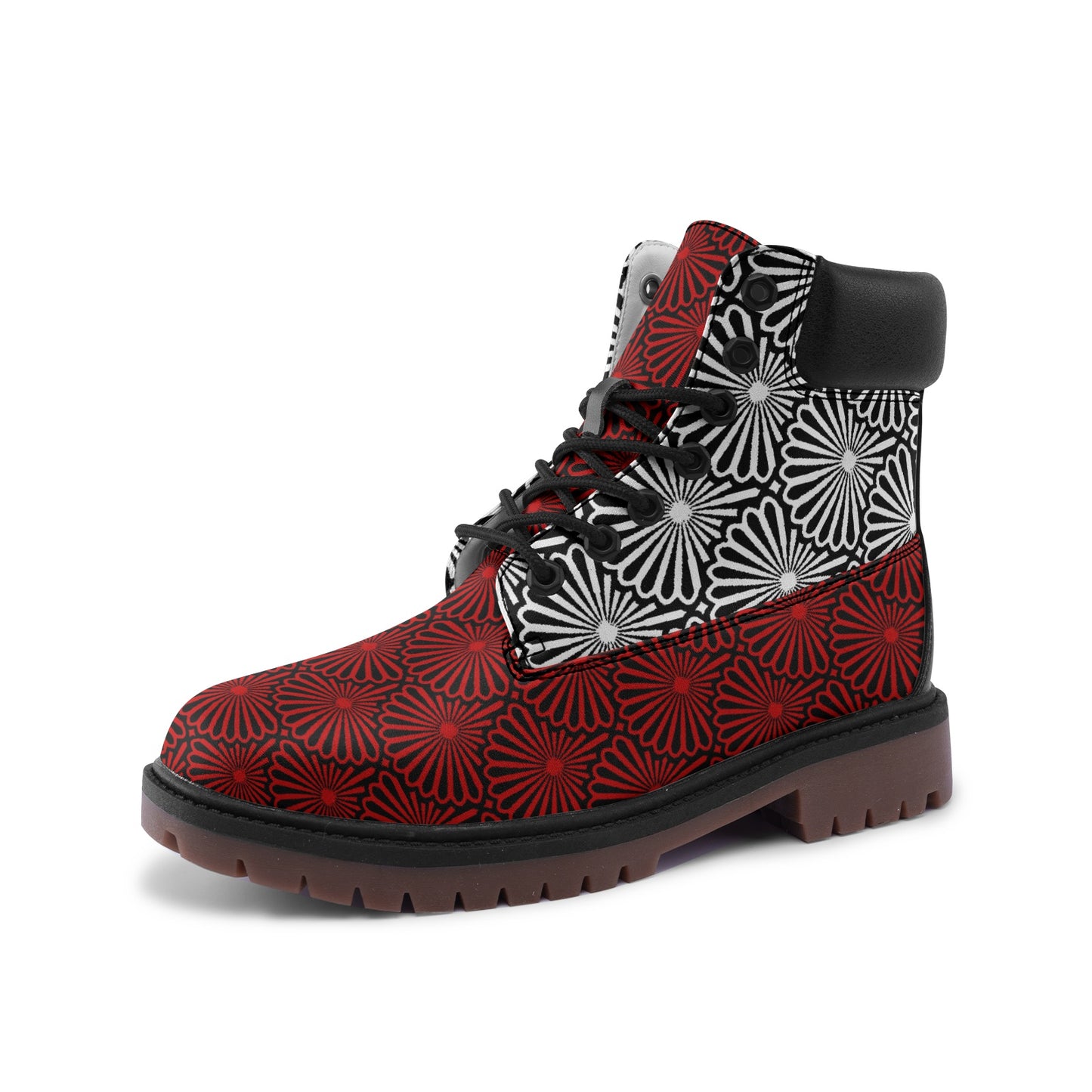 Premium Lightweight Microfiber Leather Chukka Boots