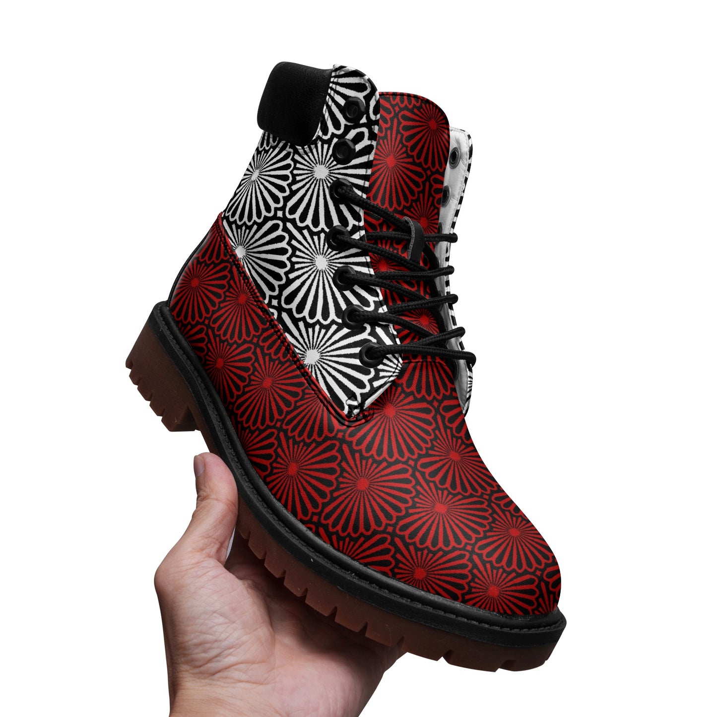 Premium Lightweight Microfiber Leather Chukka Boots