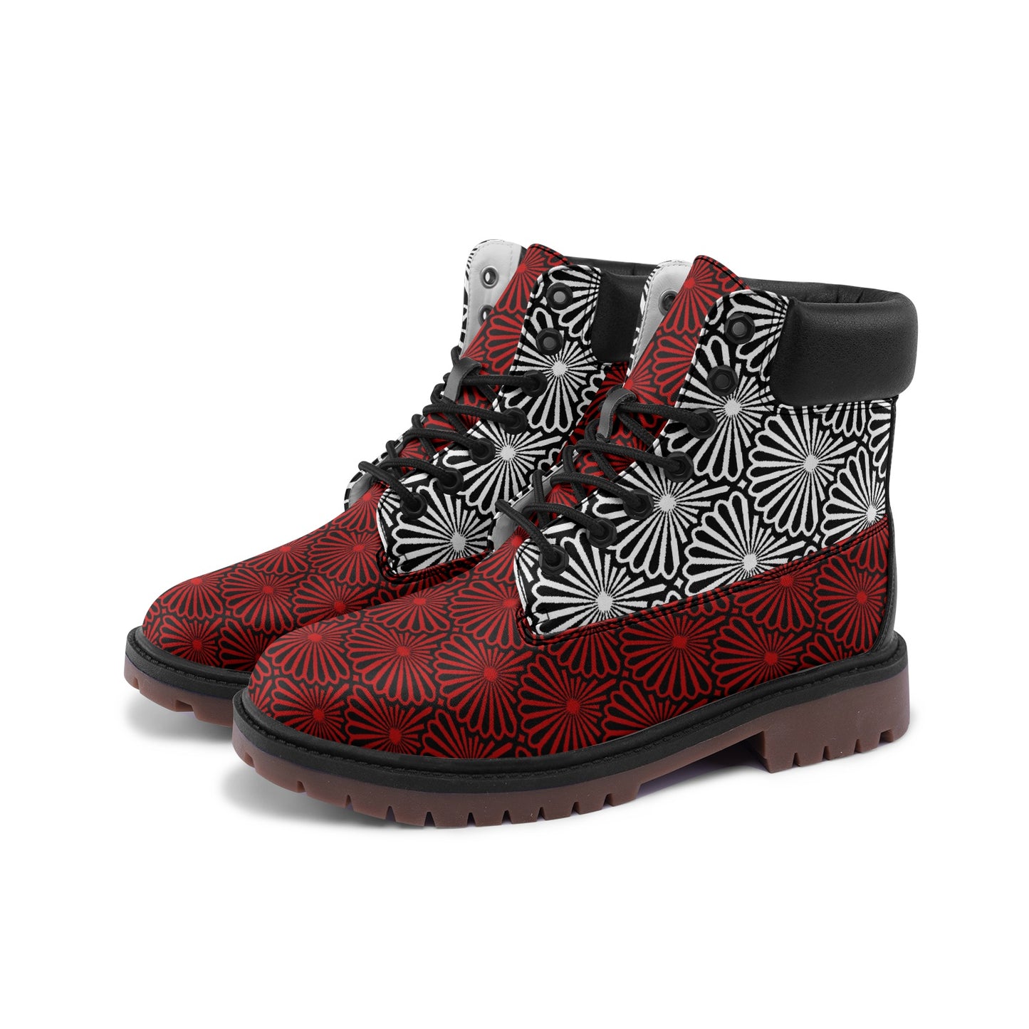 Premium Lightweight Microfiber Leather Chukka Boots