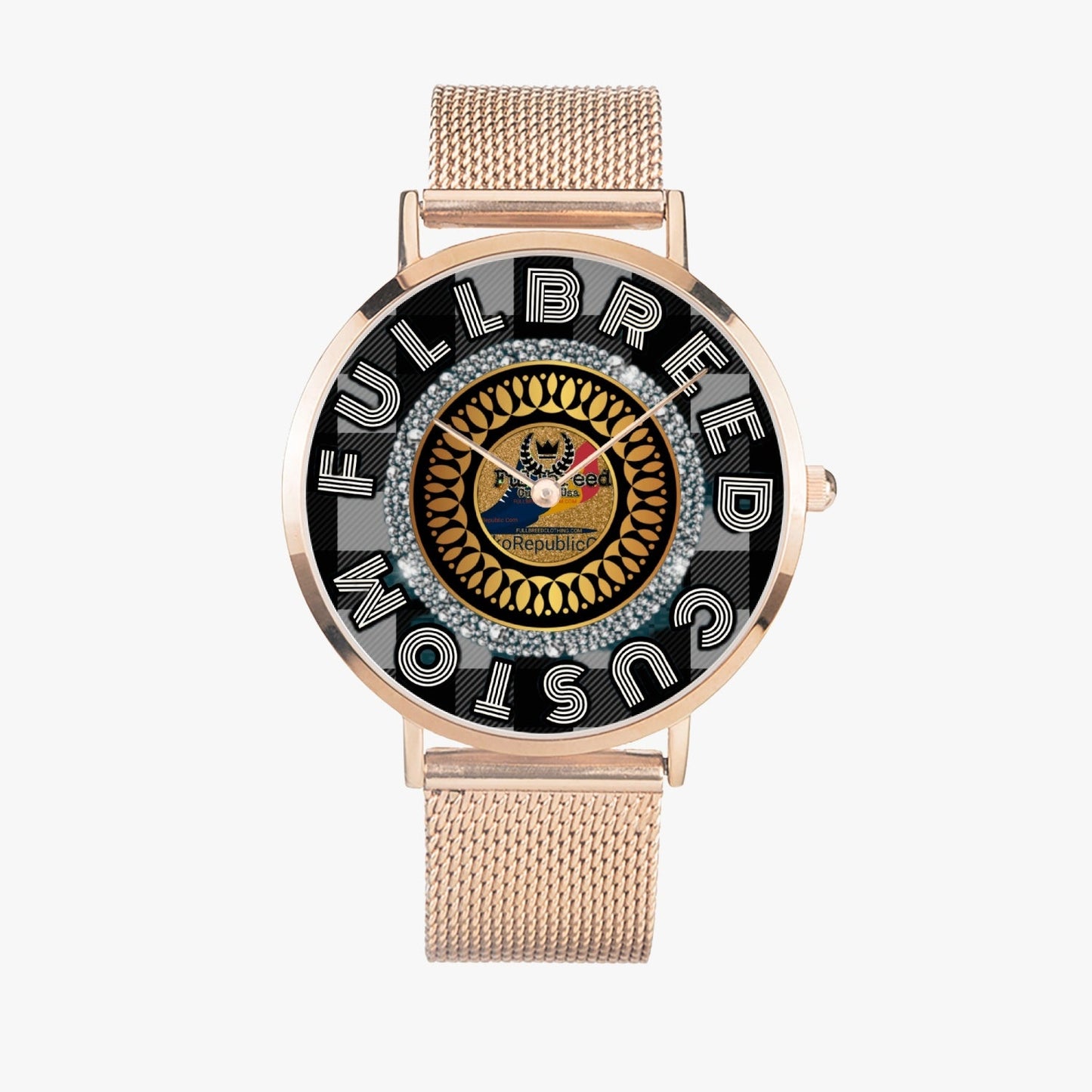 KokoRepublic . Fashion Ultra-thin Stainless Steel Quartz Watch