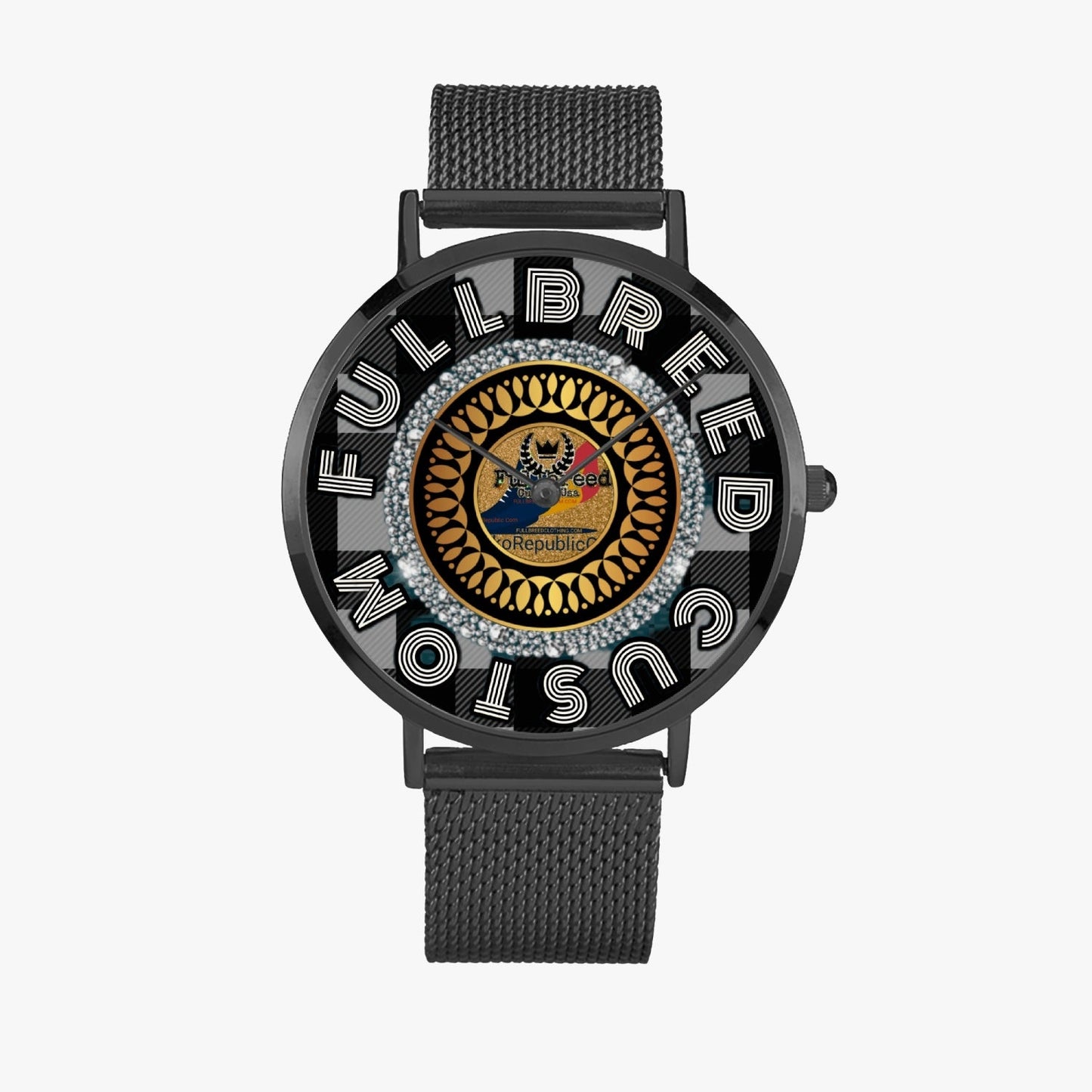 KokoRepublic . Fashion Ultra-thin Stainless Steel Quartz Watch