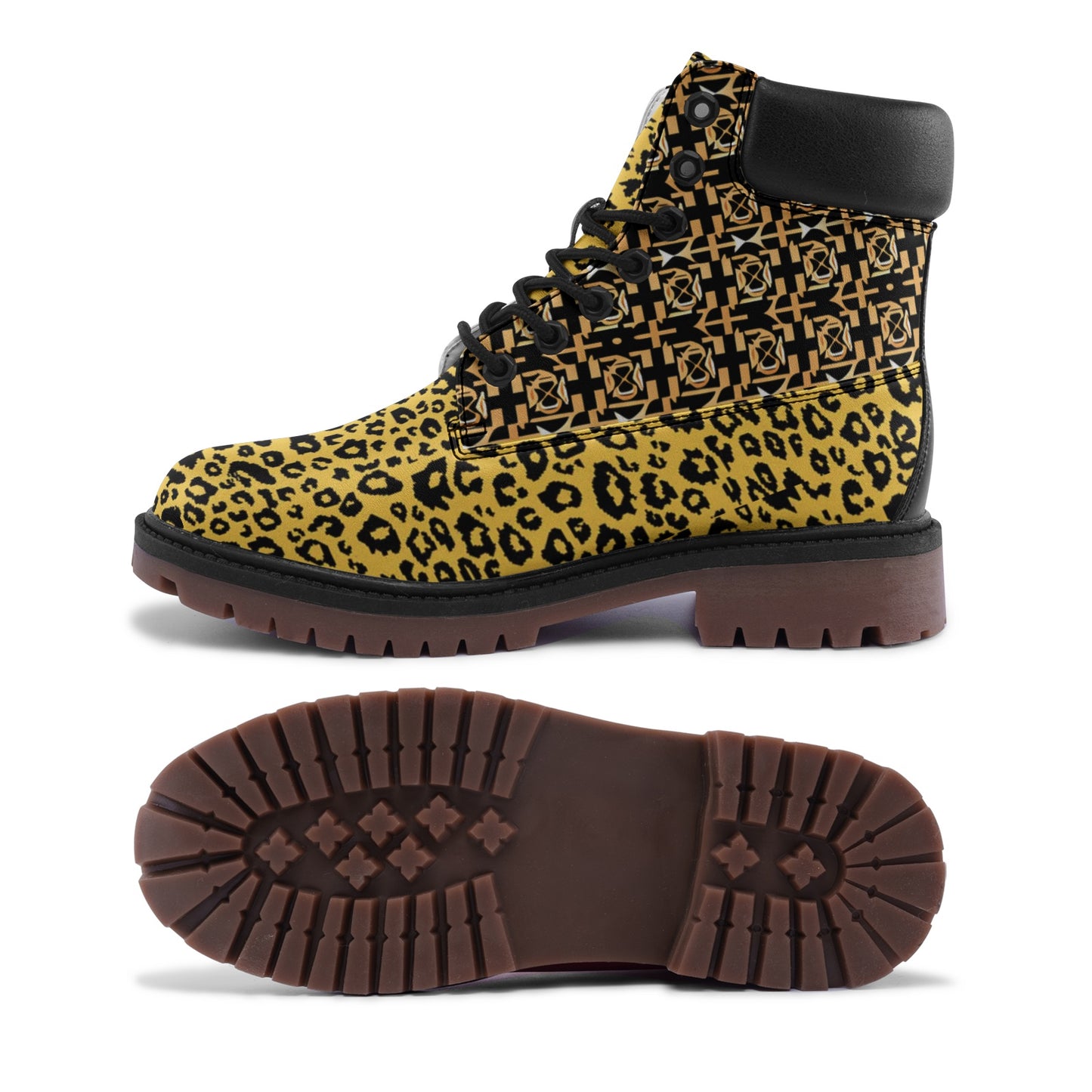 kokorepublic      Premium Lightweight Microfiber Leather Chukka Boots