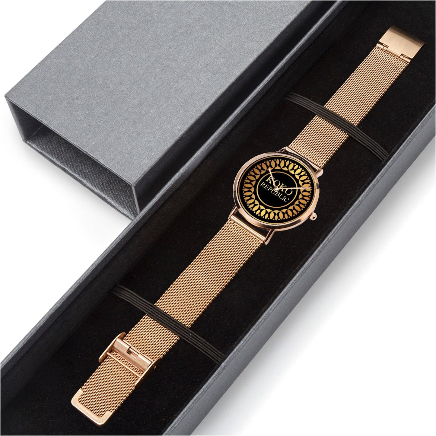 KokoRepublic 169. Fashion Ultra-thin Stainless Steel Quartz Watch